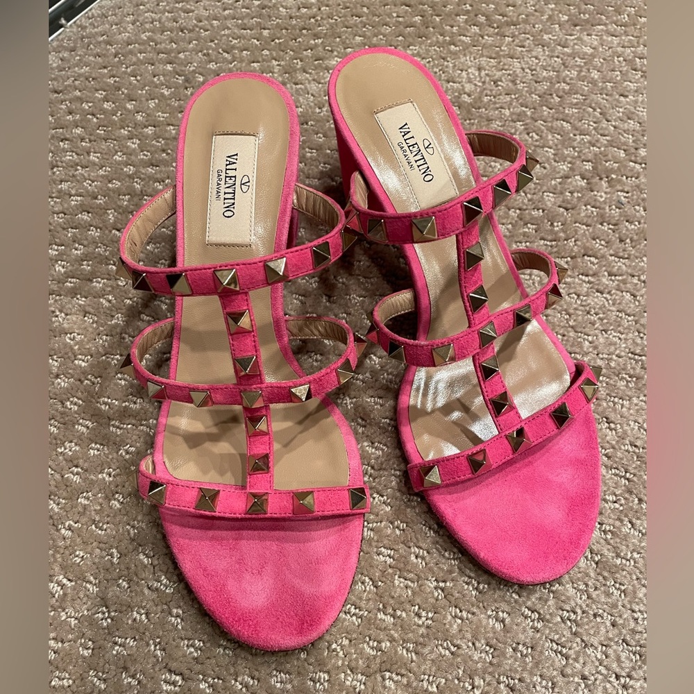 Valentino stud mules